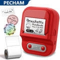 Thermal Label Printer, Label Maker Machine with Tape, Bluetooth Label Maker, Portable Thermal Sticker Printer for Sma...
