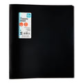 Poly Standard 1" Round-Ring Binder, Black