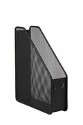 File Organizers, Metal Mesh Magazine File Holder, Black, One Compartment