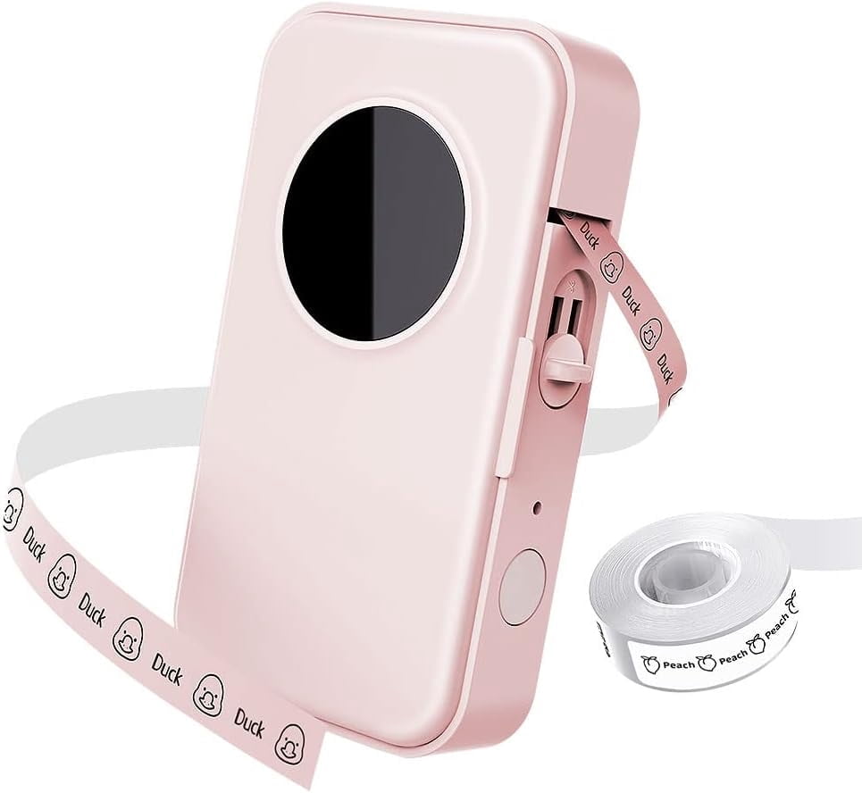 D35 Simplify Labeling with the Portable Bluetooth Mini Label Maker - Wireless Mini Labels Maker for Home and Office O...