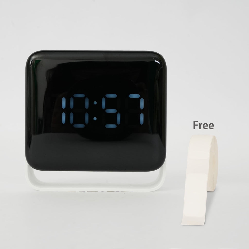 Print Wirelessly Anywhere: Mini Bluetooth Label Maker with Tape Included. The Inkless Thermal Printer for Organizing Home, Office & School.
