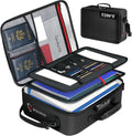 5200°F Fireproof Document Bag with Lock (17 x 12.3 x 5.3 inch), Upgraded Heat Insulated Fireproof Bag with Multi-Laye...