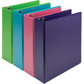 Earth's Choice Plant-Based Durable 3 Inch 3 Ring View Binders - Assorted, Assorted