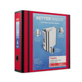 Staples Better 4-inch 3 Ring View Binder Red 1618291