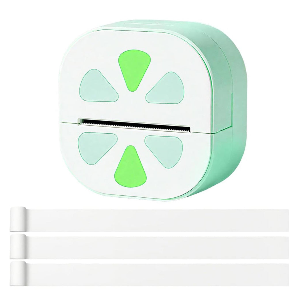 Mini Bluetooth Thermal Sticker Printer, Inkless Pocket Label Maker for Study Notes Journaling Diy, Wireless Portable ...
