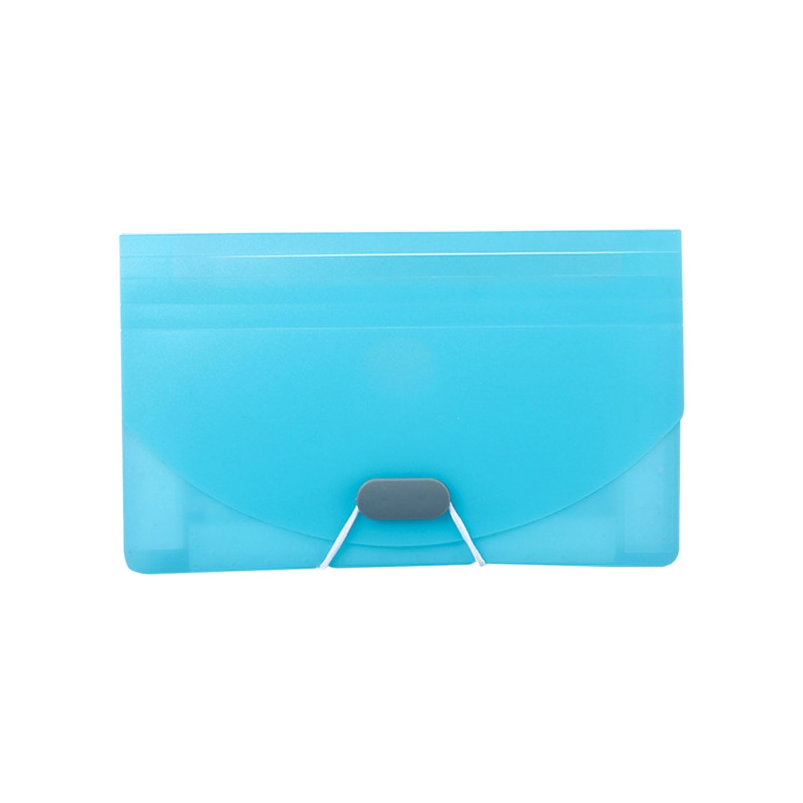 Expandable Desktop File Organizer with Cover - Accordion Folder with 7 Pockets and Index Labels, Letter A6 Paper Docu...