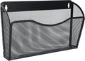 Wall Mount File Organizer,File Holder for Home and Office, Casewin Single Pocket Hanging File Holder for Folders, Documents, Letters, and Ma