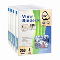 3 Ring Binder 1.5 inch Heavy-Duty View Binders for School, Office, 4 Pack, School Supplies