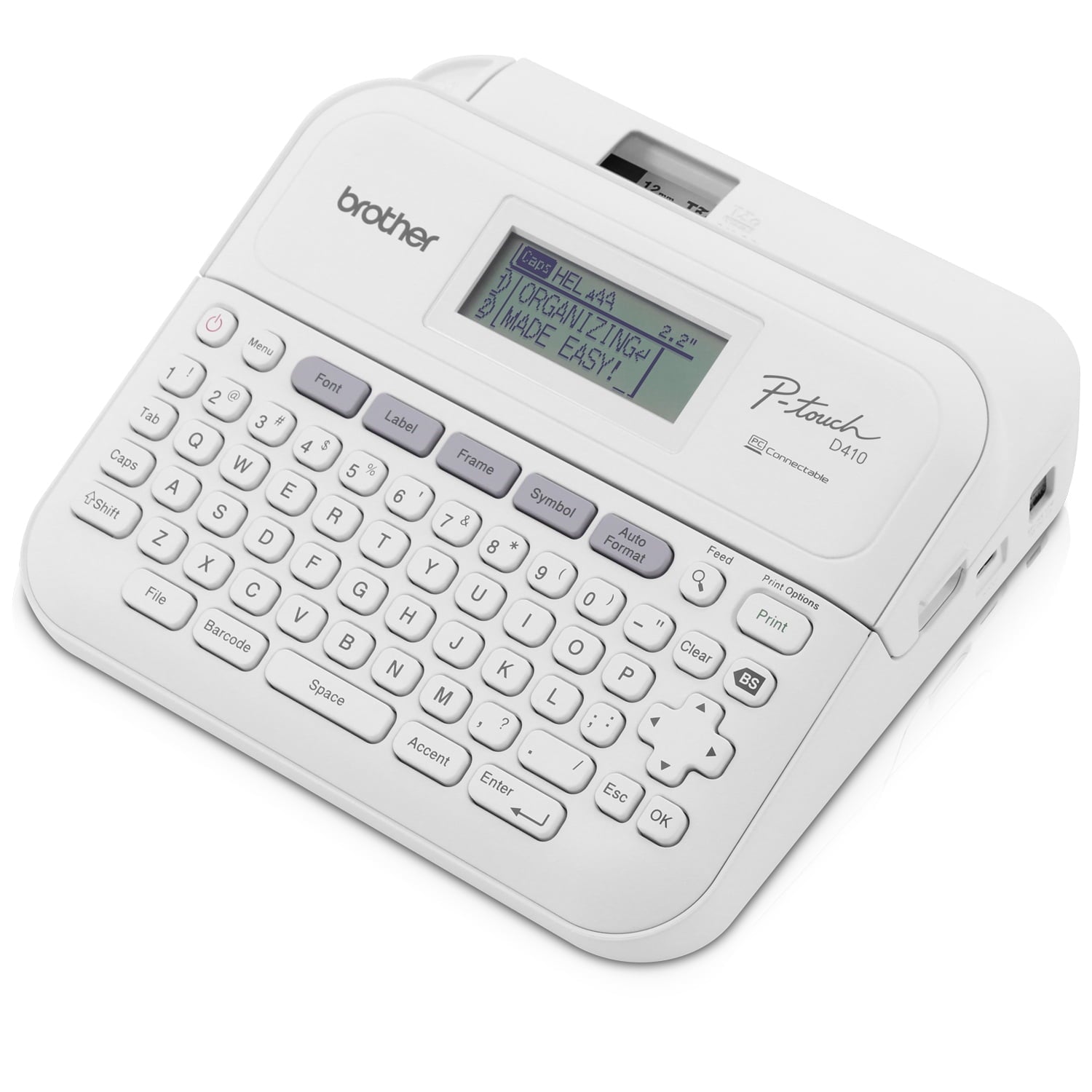 Brother P-touch Home / Office Advanced Connected Label Maker PT-D410 - Image 3
