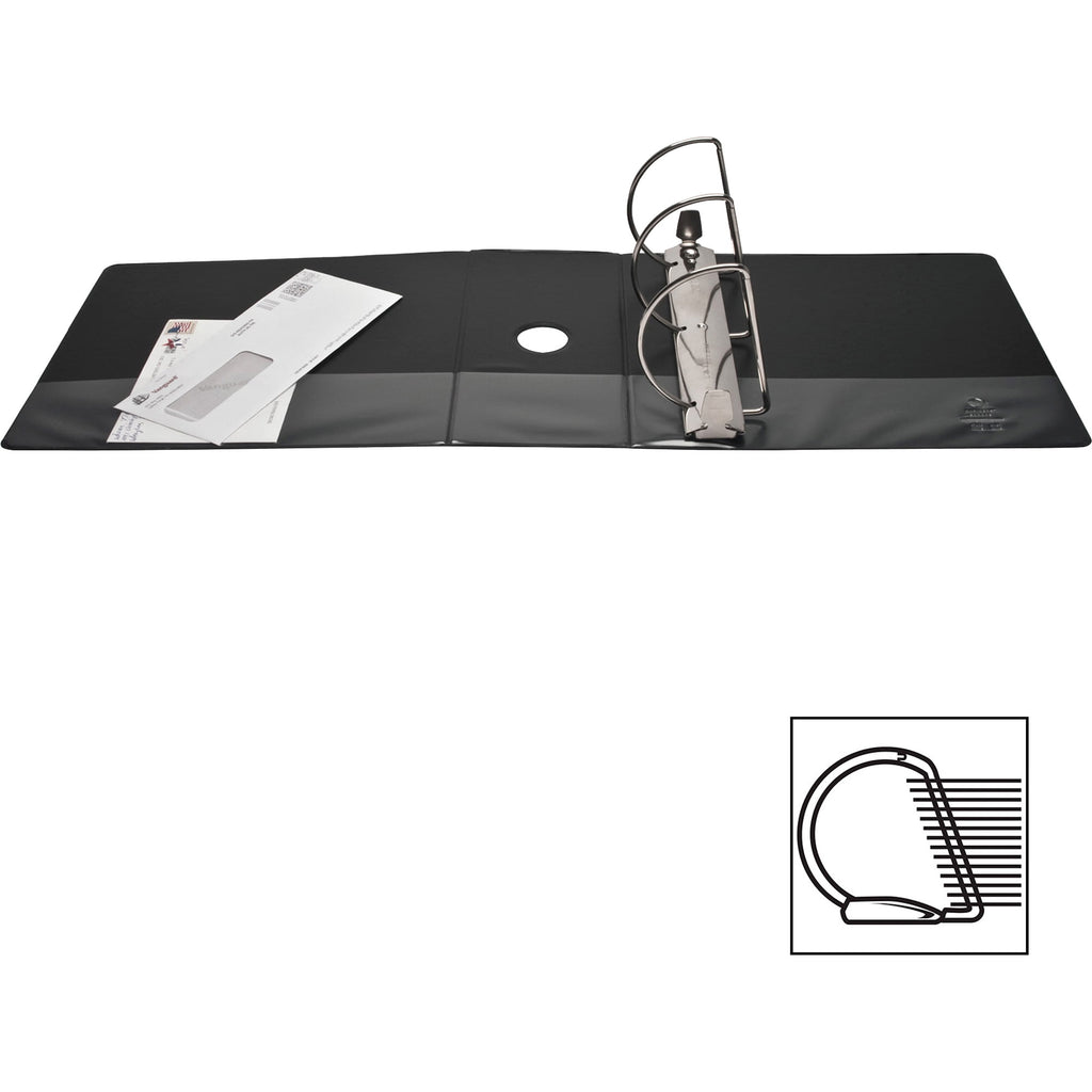 Basic D-Ring View Binders, 1 Each, Black - Image 5