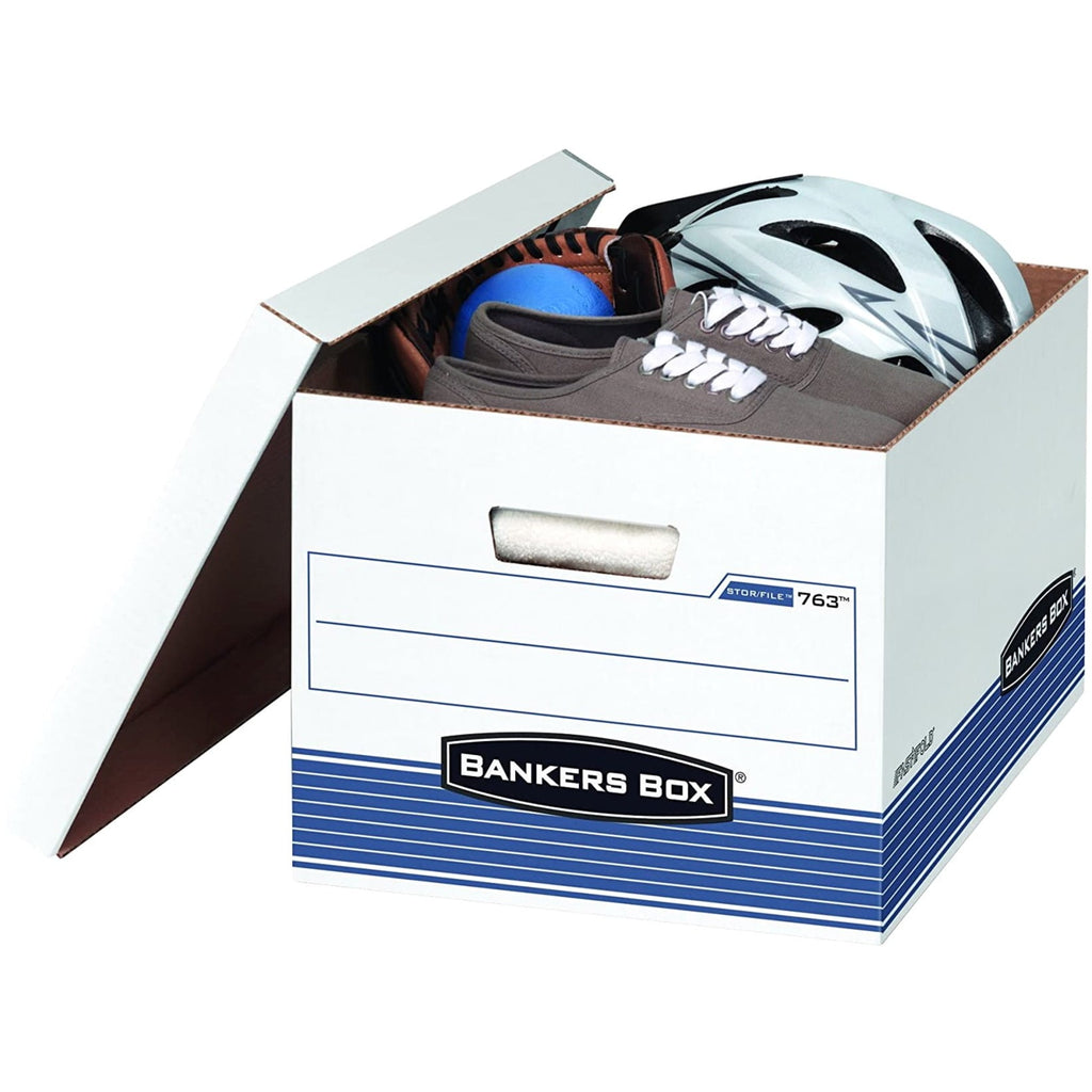 30 Pack Stor/File Medium-Duty File Storage Boxes With FastFold Lift-Off Lid For Letter/Legal - Image 2