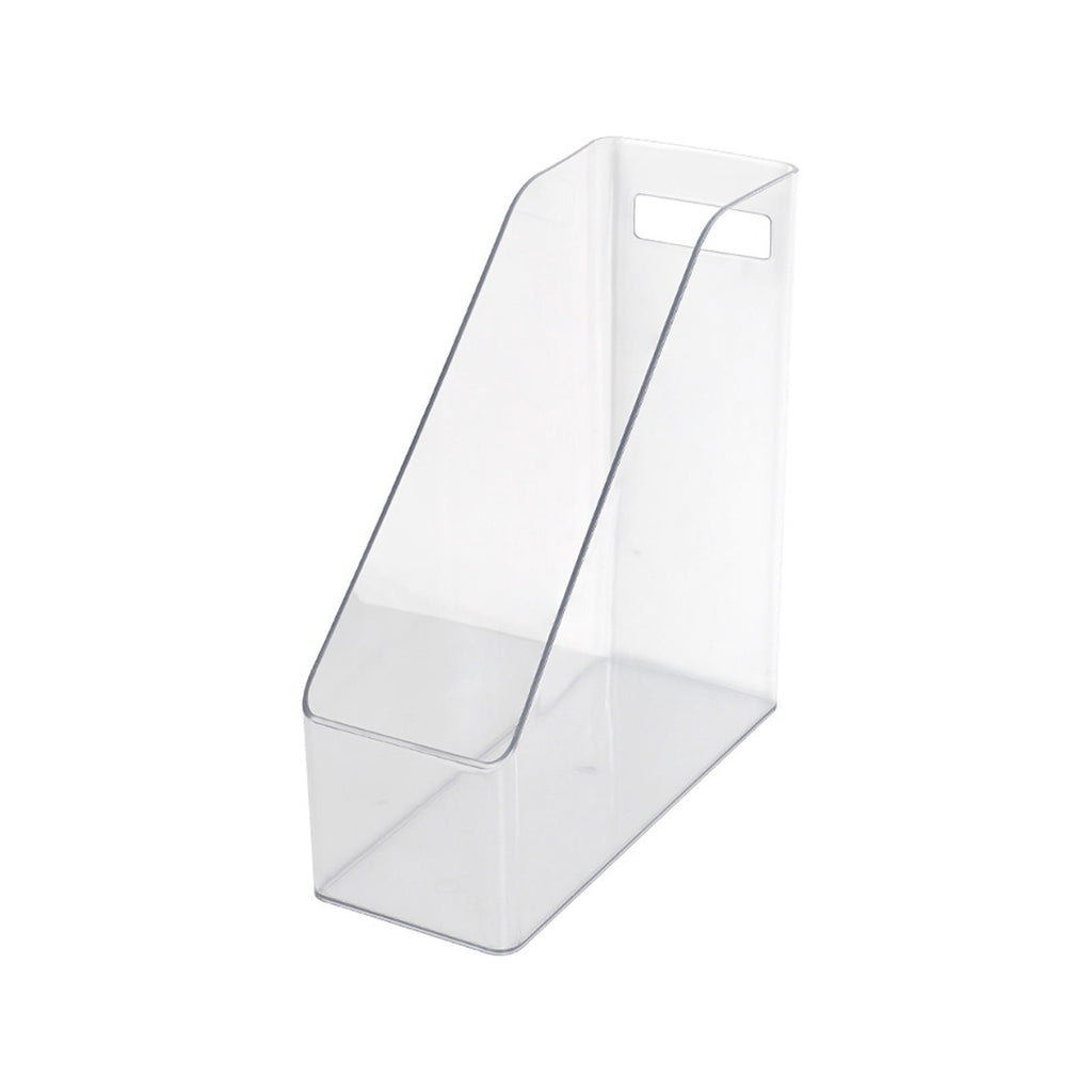 Desktop File Organizer Transparent PET Storage Box for Books, Documents, and Office Supplies – Large Capacity Desk Or... - Image 2