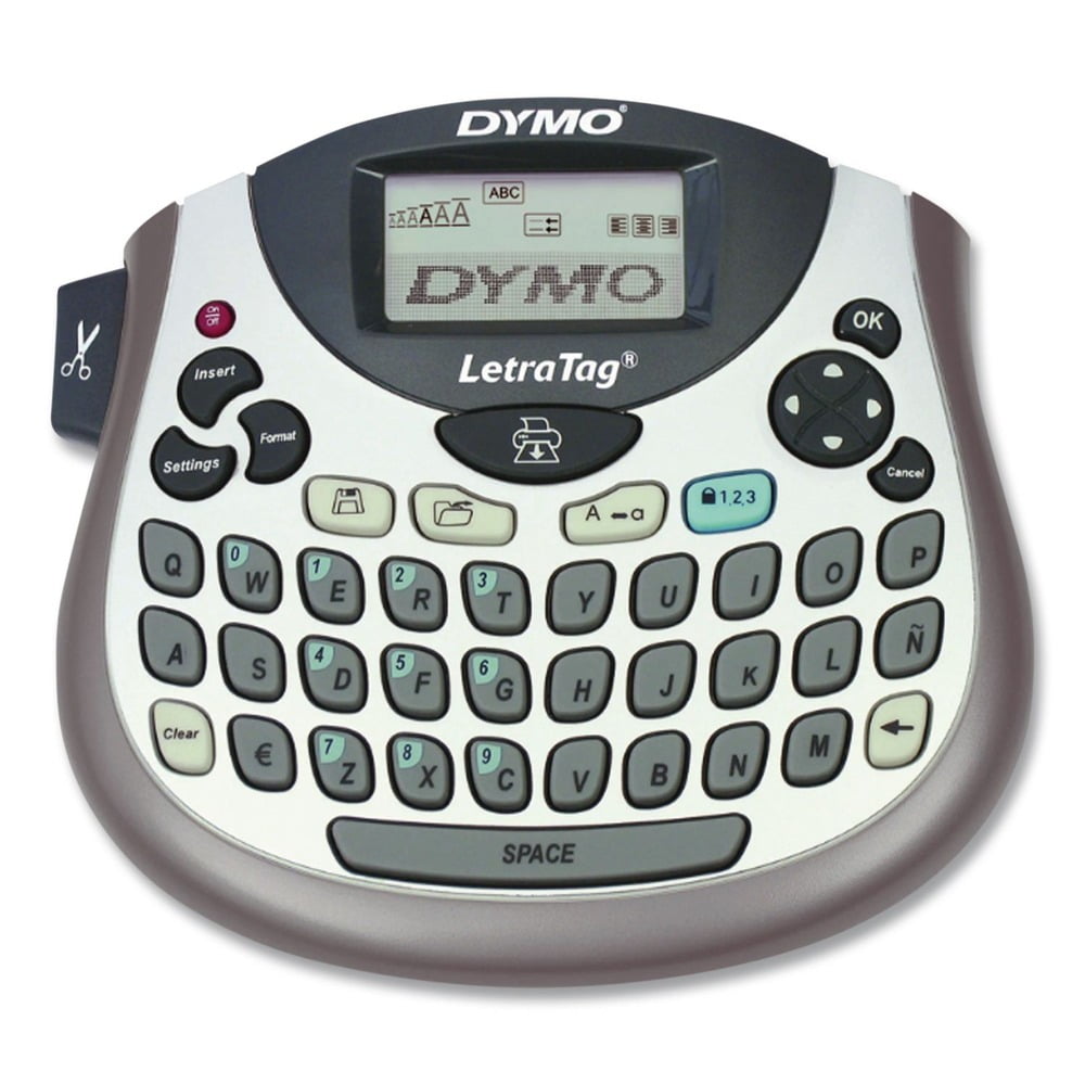 2174540 LetraTag 100T 2 Line 6.7 in. x 2.8 in. x 5.7 in. Label Maker - Image 3