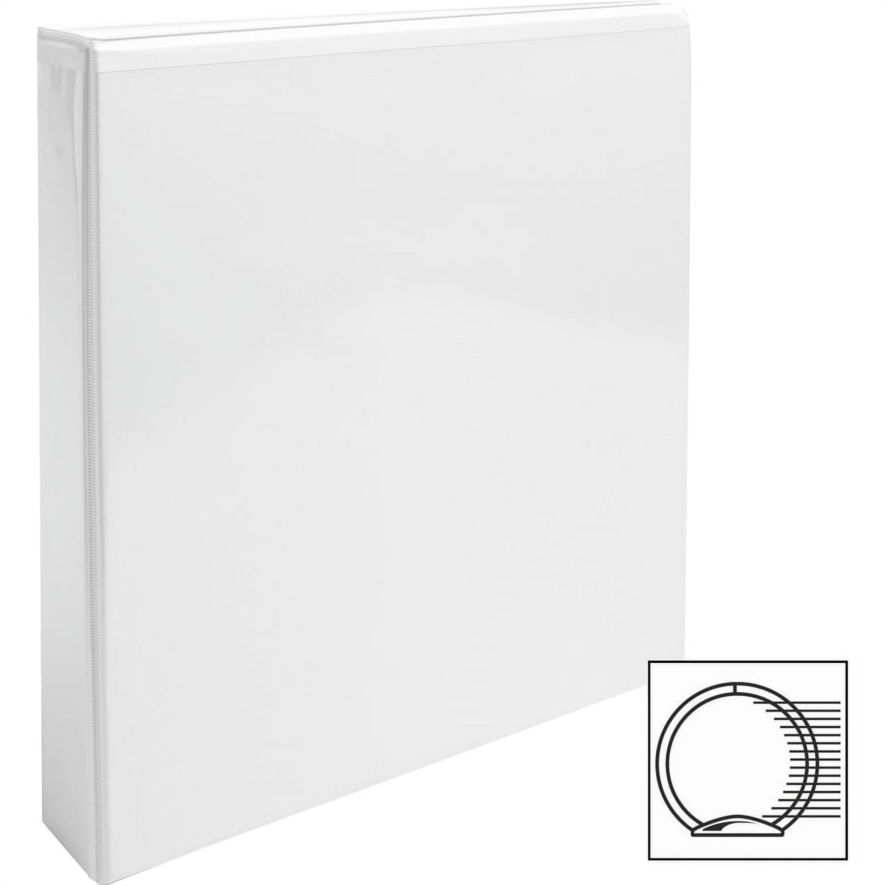 Round Ring View Binder - 1 1/2" Binder Capacity - Letter - 8 1/2" X 11" Sheet Size - 350 Sheet Capacity - Round Ring ... - Image 5