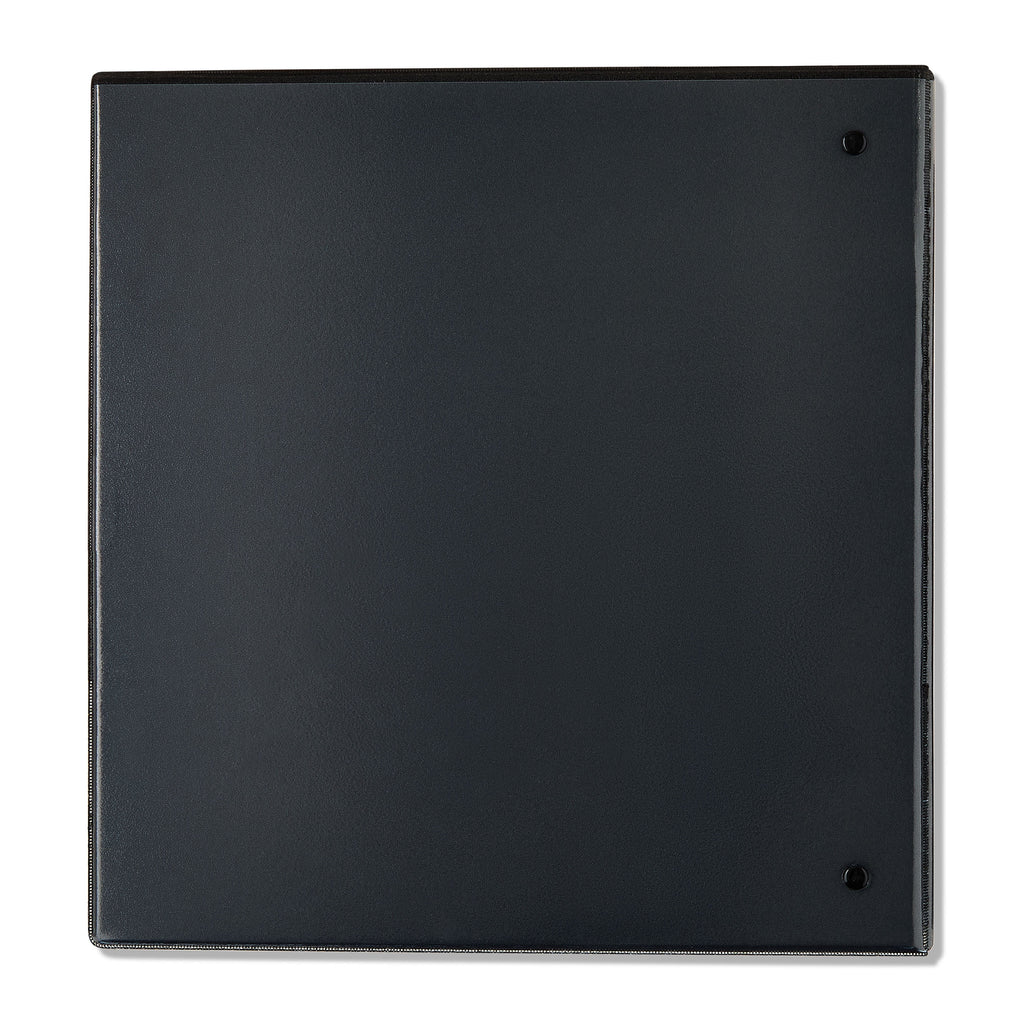 3-Ring Durable View Binder, 1.5" Slanted D-Rings, Black - Image 2