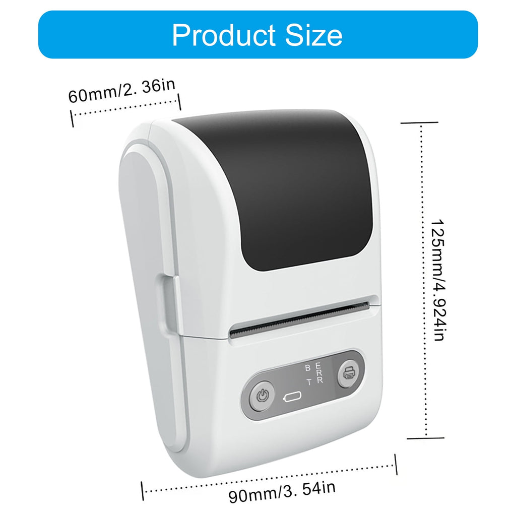 Wireless Portable Label Maker Machine With Fast Thermals Printing For Office Inventory Kitchen Storage And Baby Items - Image 3