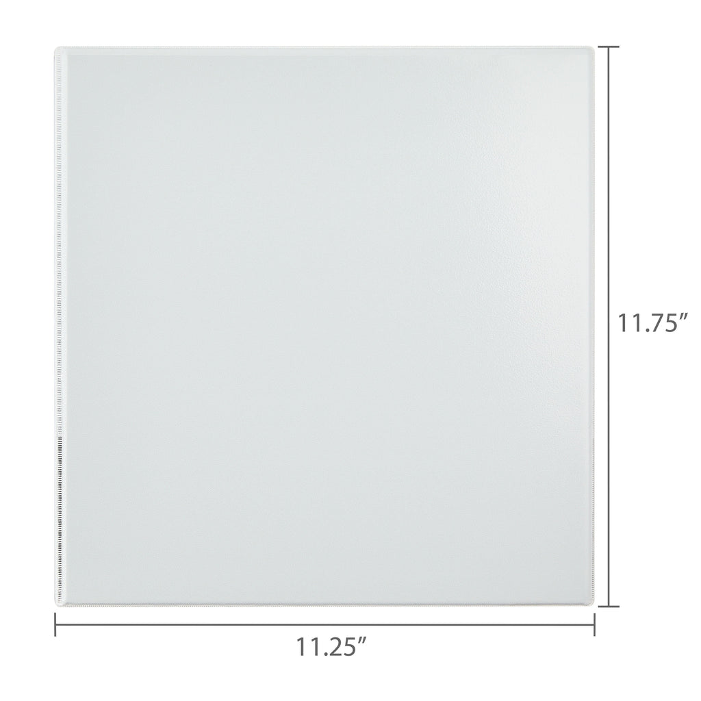 Durable View 1.5-inch D-Ring Binders, 4 Count, White - Image 6