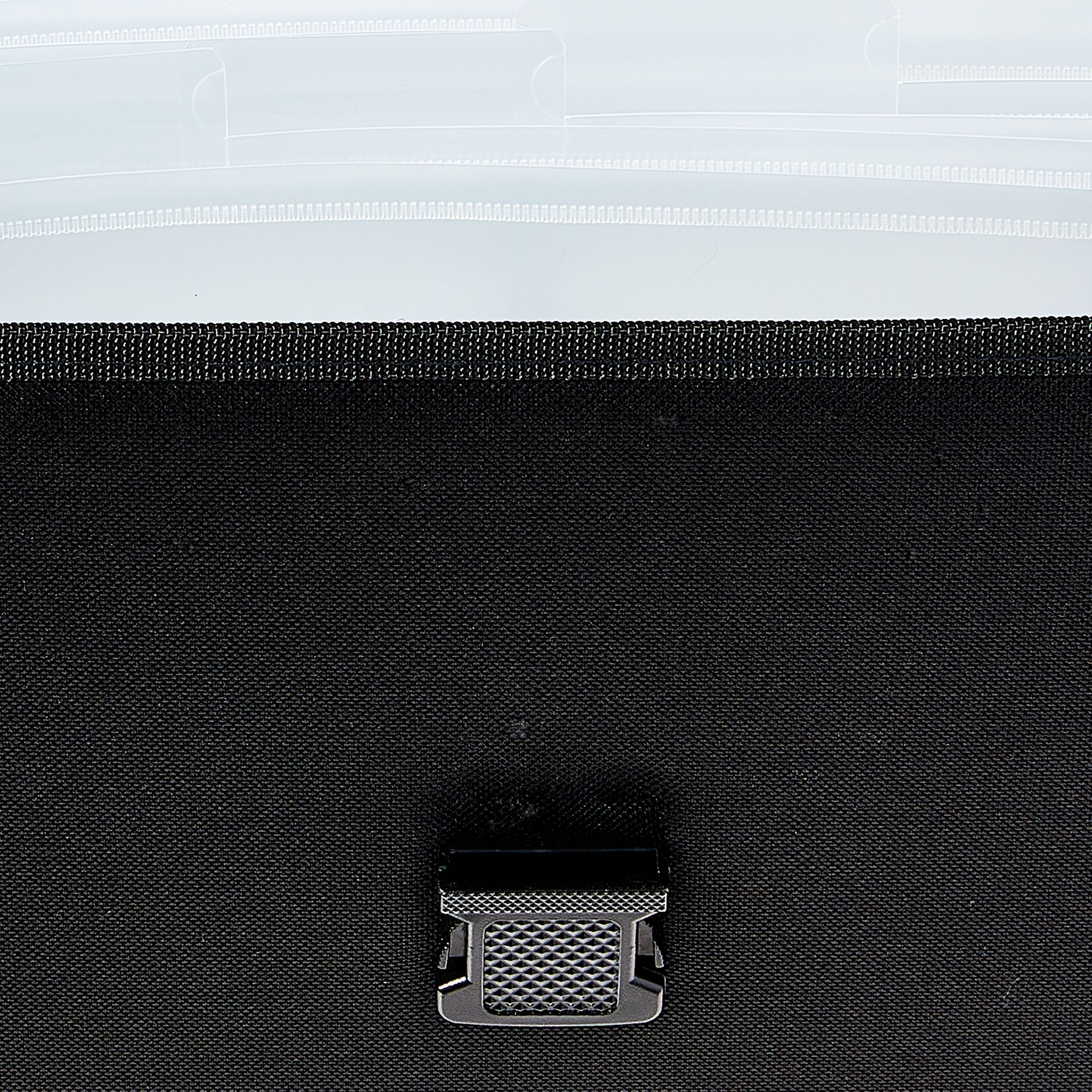 Pen+Gear Expanding File Organizer, Black Fabric, 26 Pockets and Top Handle - Image 4