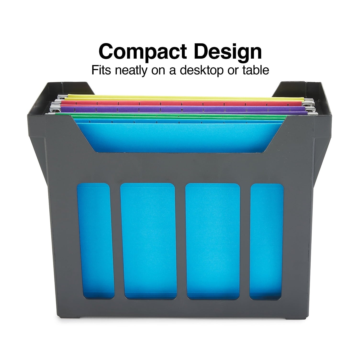 File Caddy with File Folders (10613) 432286 - Image 2