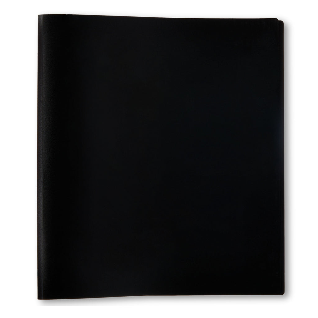 Poly Standard 1" Round-Ring Binder, Black - Image 3