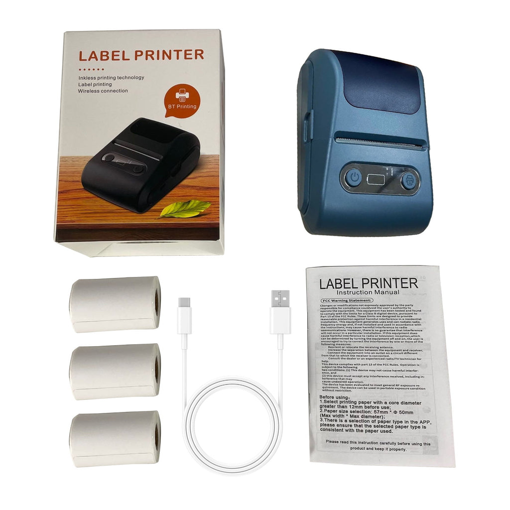 Wireless Portable Label Maker Machine With Fast Thermals Printing For Office Inventory Kitchen Storage And Baby Items - Image 4
