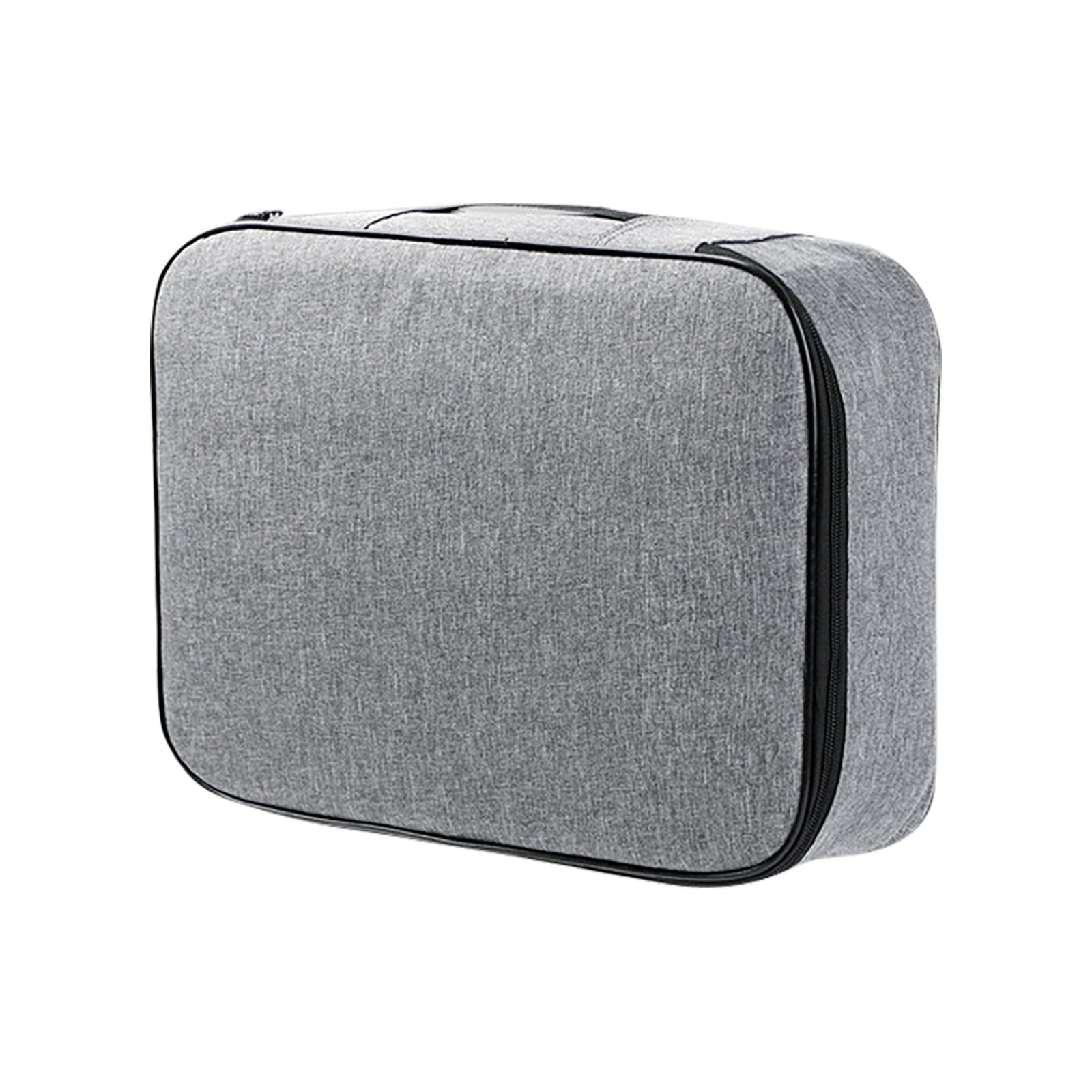 Organization and Storage - File Organizer Bag Safe Document Box With Lock Multifunctional Office Home Travel Filing Storage Case With Handle - Image 2