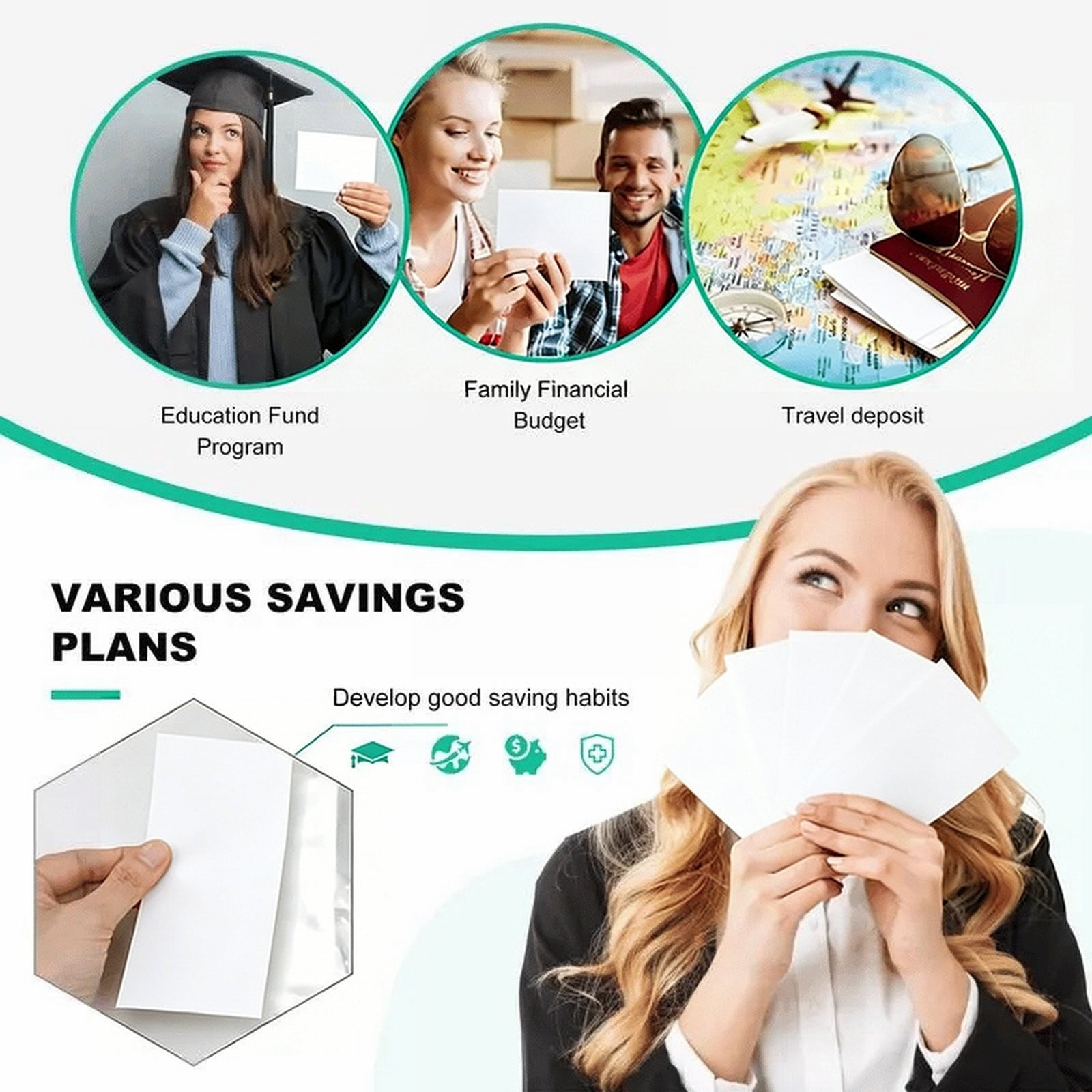 DreamyJuly 100 Envelopes Saving Challenge, Money Saving Binder with Envelopes for $5,050 Savings Challenge - Budget B... - Image 6