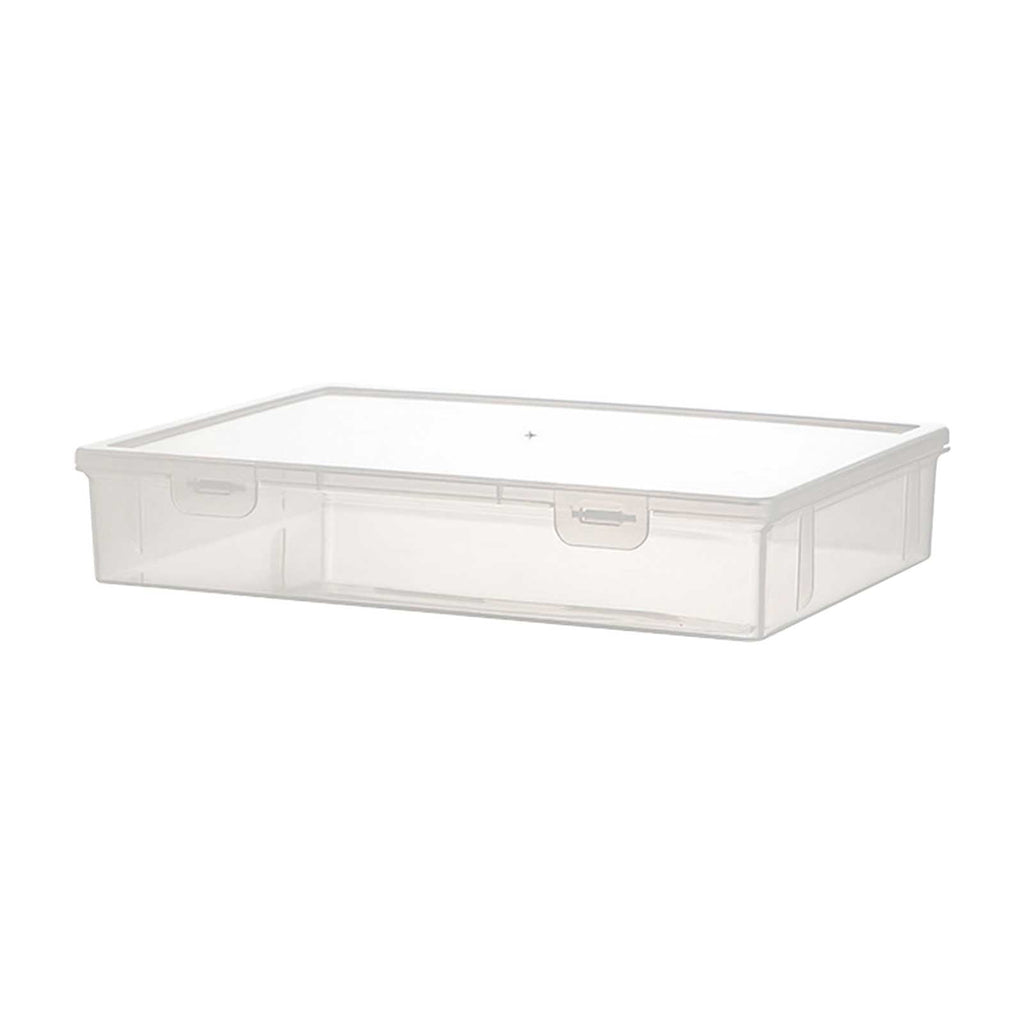 File Storage Boxes with Lids File Case Organizer & Storage File Holders Portable Paper Storage Boxes for Office Class... - Image 2