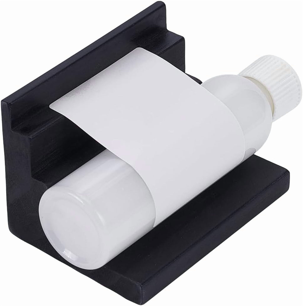 Bottle Labeling Machine 4x2.8x3inch Black Bottles Label Makers Pine Wood Labeler Wooden Labeling Wizard Tools Labels ... - Image 2