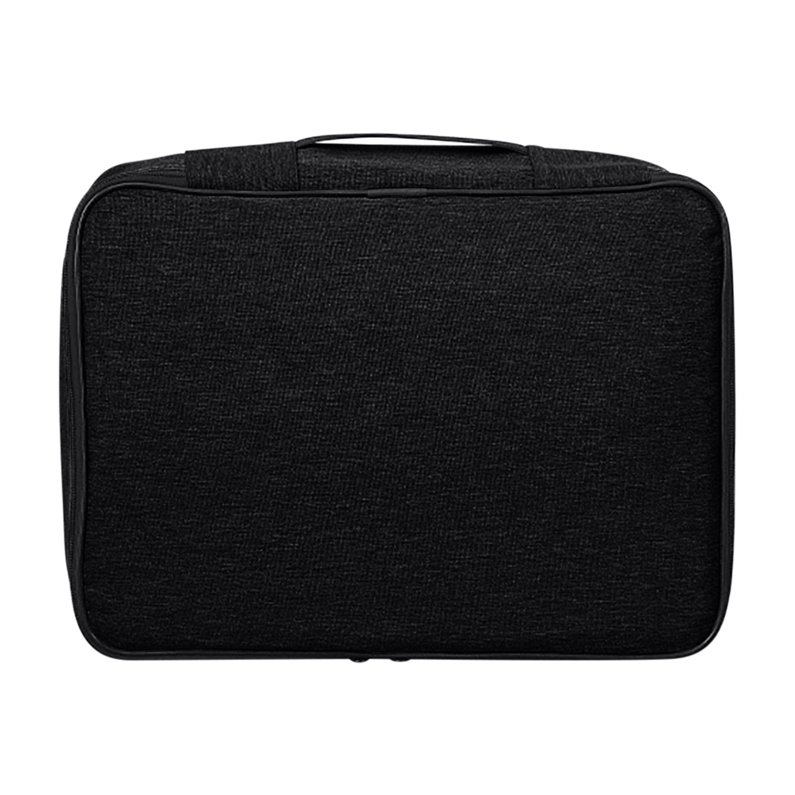 Fireproof Waterproof Document Bag | Large Capacity Certificate Organizer with Lock | Passport Card Holder for Travel ... - Image 2