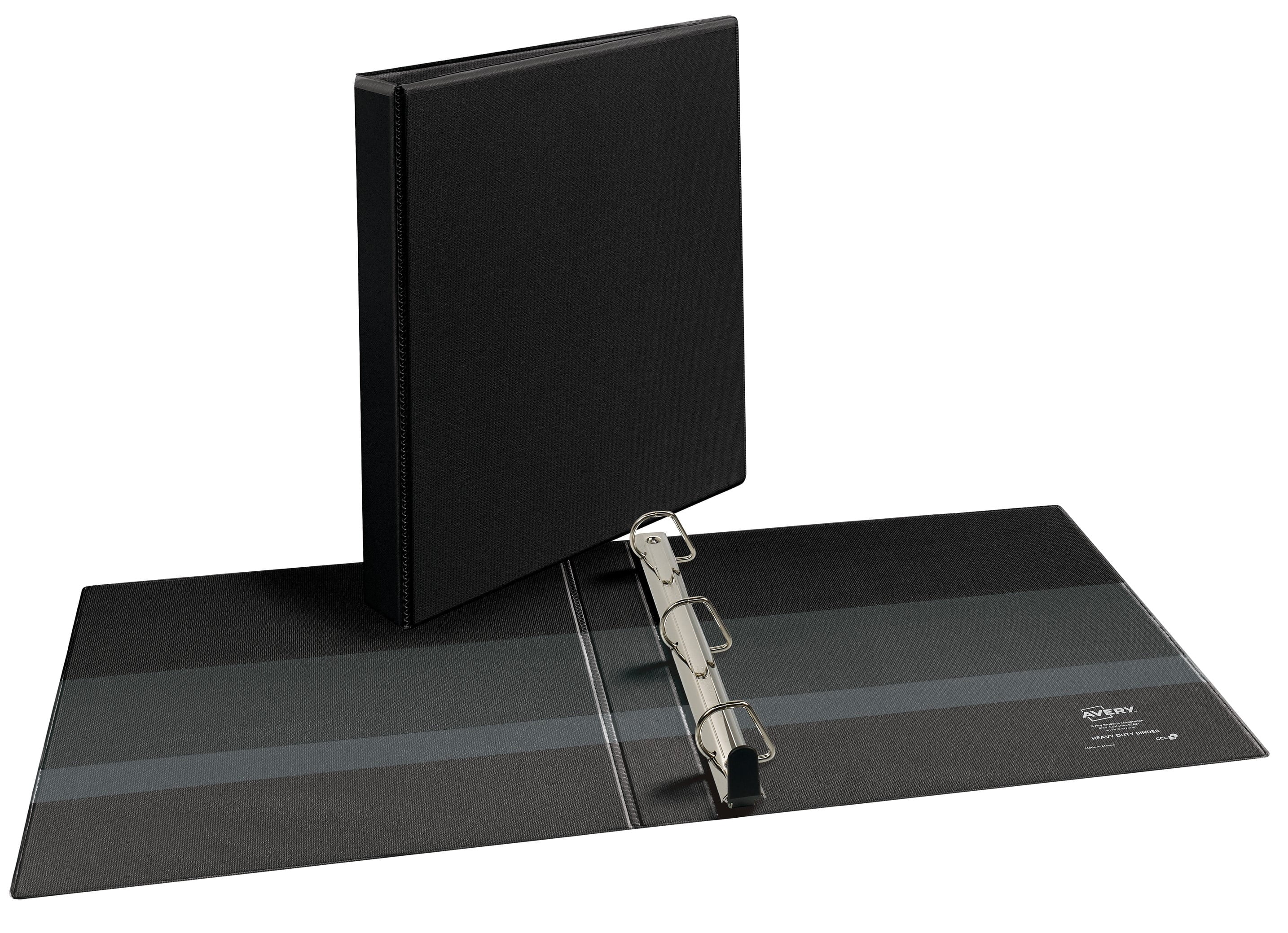 Avery Heavy Duty View Binder, 1", Black, Slant Ring, One-Touch, 250 Sheet Capacity, 1 Binder - Image 5