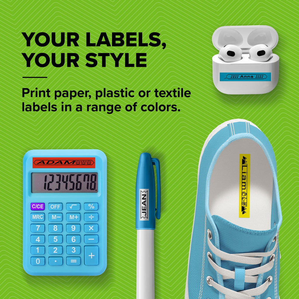 LetraTag 200 Bluetooth Label Maker, Includes 1 White Paper Label Tape - Image 4