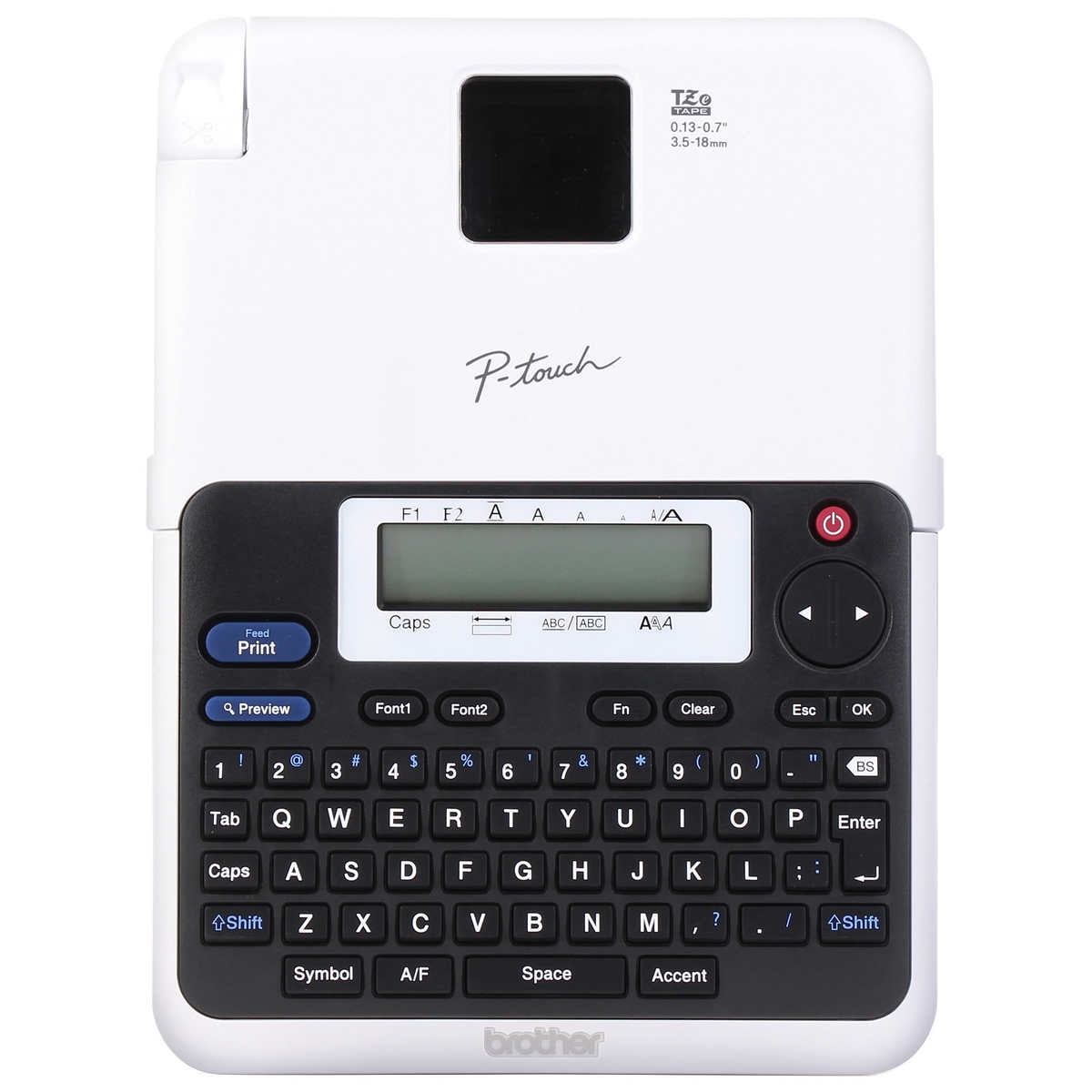 Brother P-Touch Label Maker PT-2040C with Additional Two Tapes TZe-131, TZe-231 - Image 2