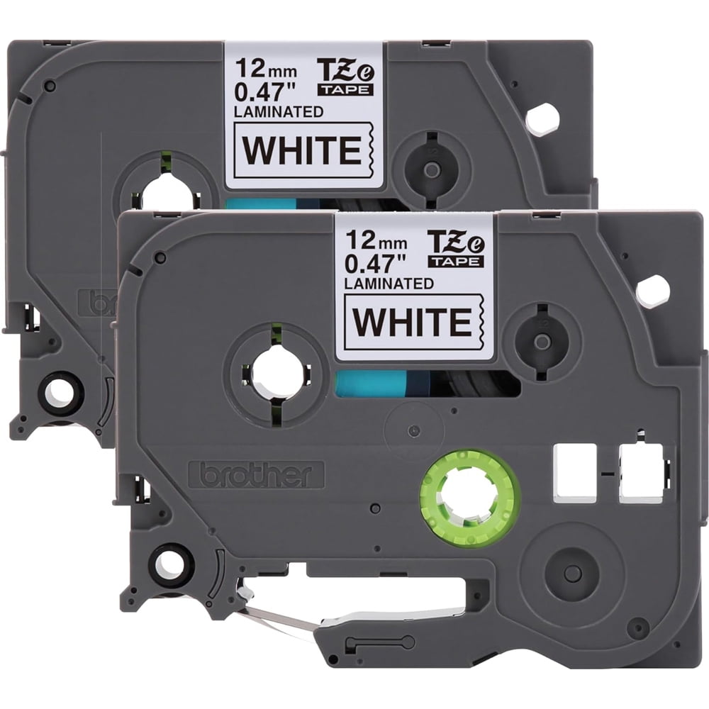 Home/Office Everyday Label Maker Bundle with P-touch Black Print on White Laminated Label Tape - Image 4