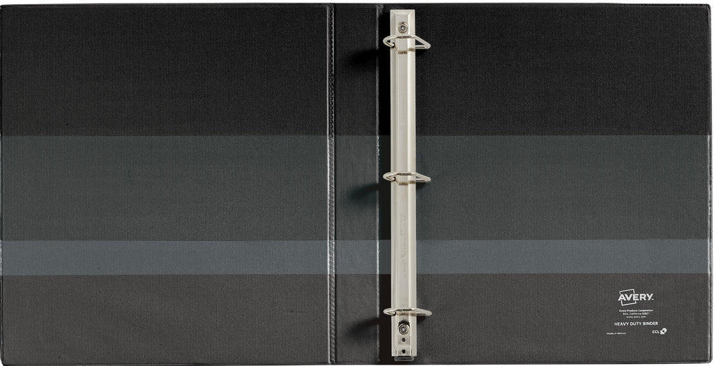 Avery Heavy Duty View Binder, 1", Black, Slant Ring, One-Touch, 250 Sheet Capacity, 1 Binder - Image 6