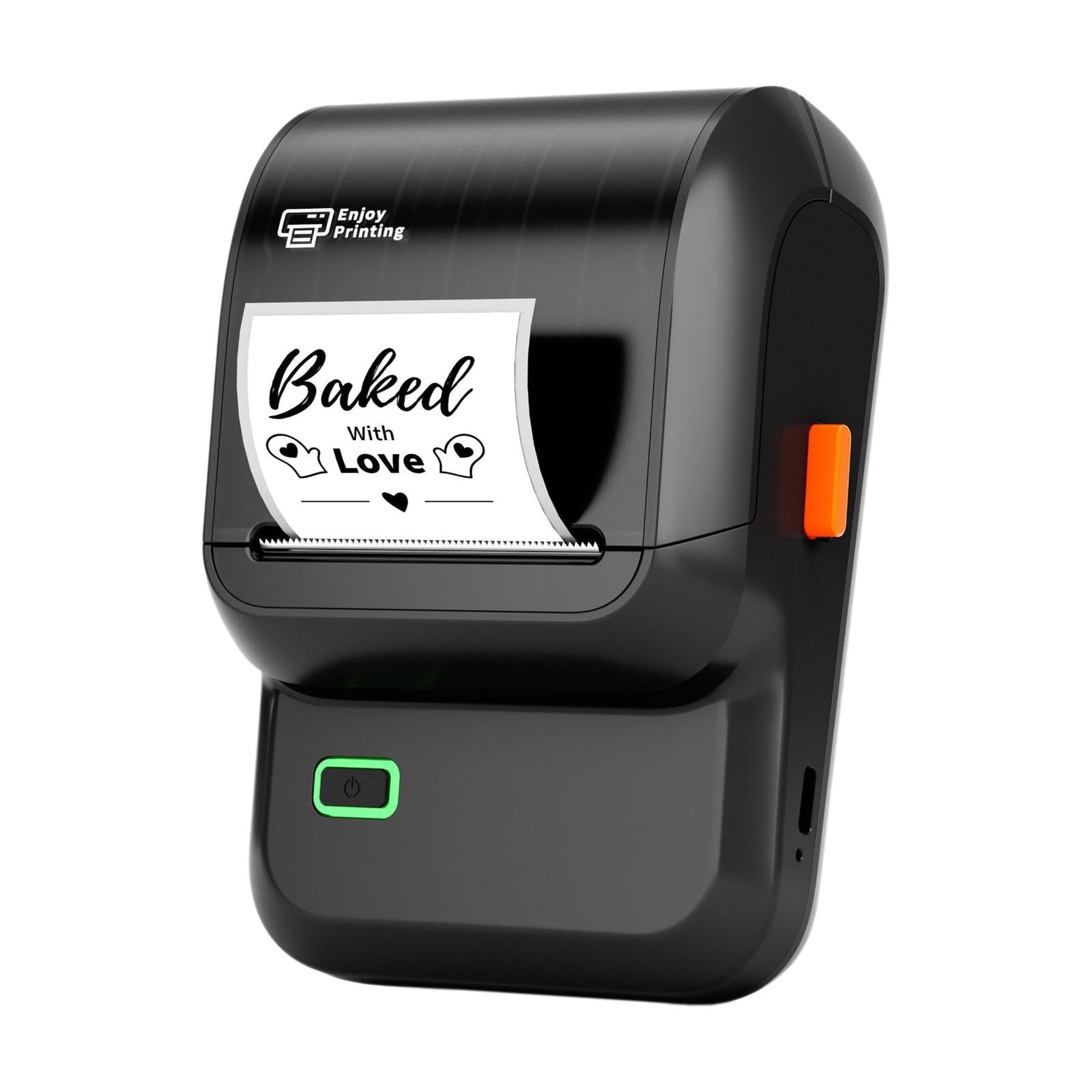 erfcxs Label Maker Thermal Label Maker Barcode Label For Small Businesses Label Maker Compatible With Mobile Phones And Computers Ink Portab