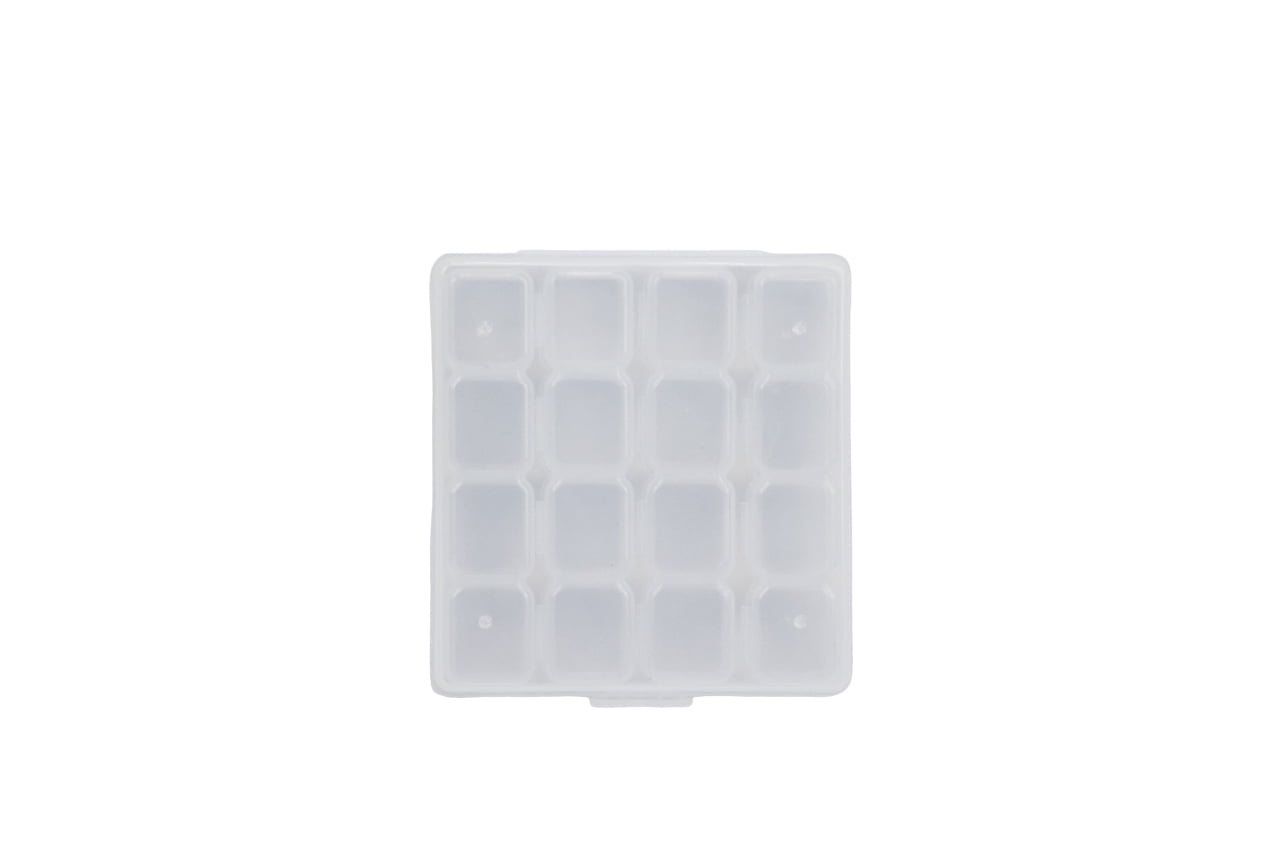 Everything Mary Craft Organizer with 16 Stackable Clear Jars – Bead & Craft Storage Container for DIY Projects - Image 5
