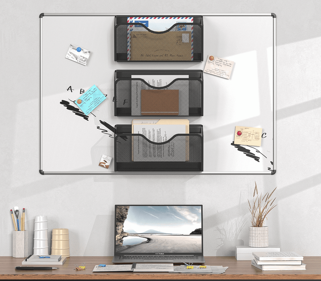 Paper Mail Organizer No Drilling Magazine Paper Document / Hanging Organizer - Image 5