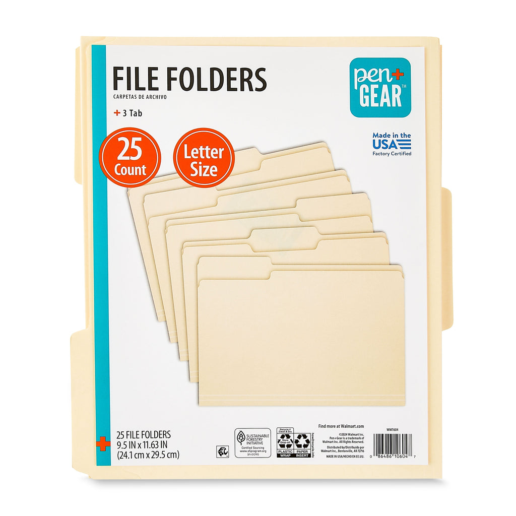 Folders, Letter Size, 25 Count - Image 5