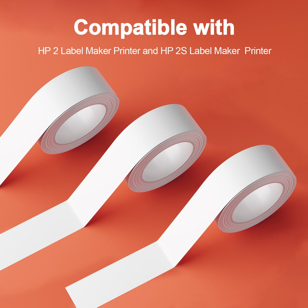 3 Rolls of Tape 15mm*7M, 160 /Roll Compatible with Label maker , Easy To , White - Image 6