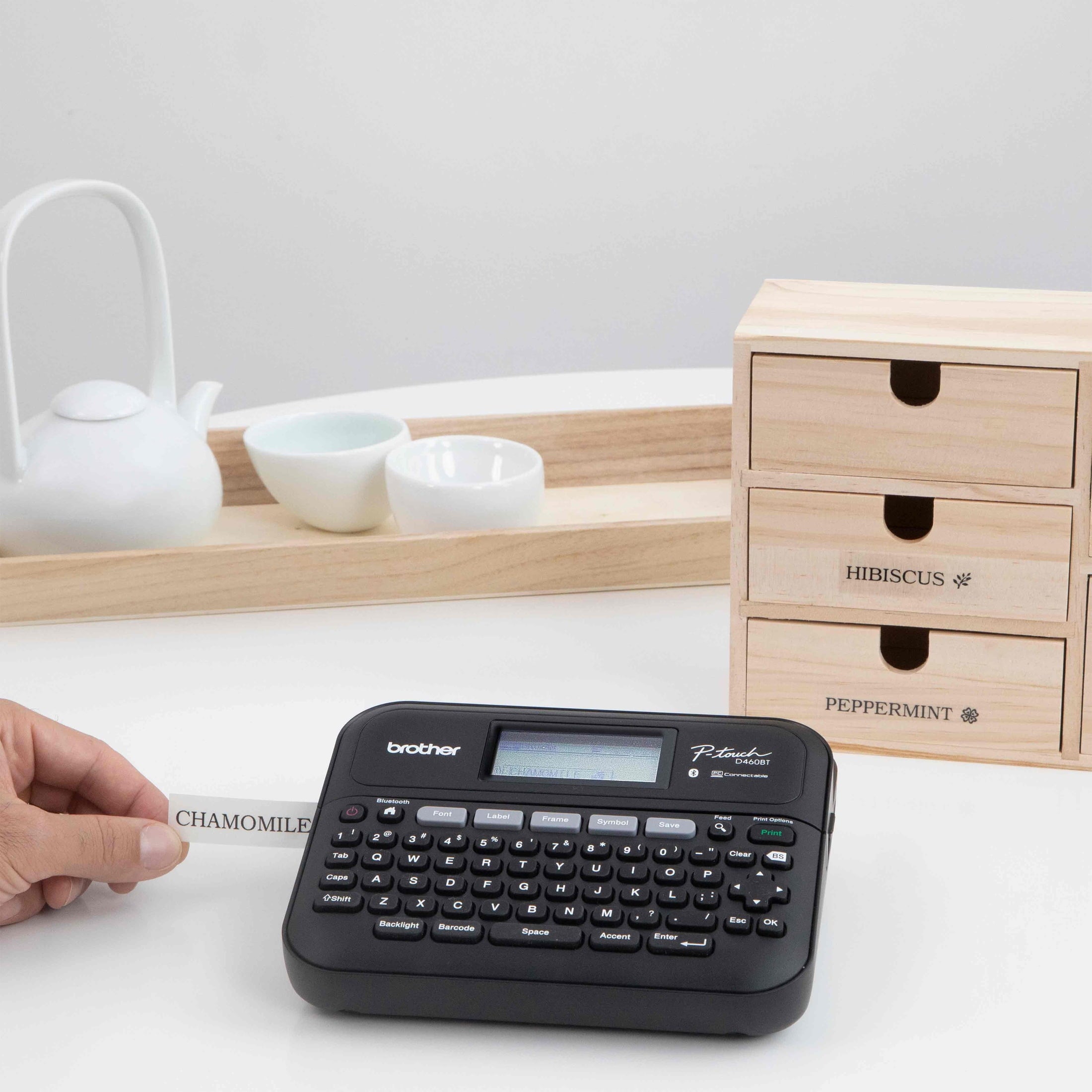 P-touch Business Expert Cected Label Maker PT-D460BT with Bluetooth Cectivity - Image 5