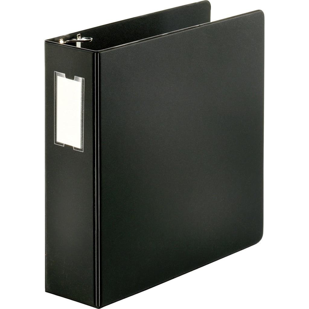 Business Source, BSN33113, Slanted D-ring Binders, 1 Each, Black - Image 2