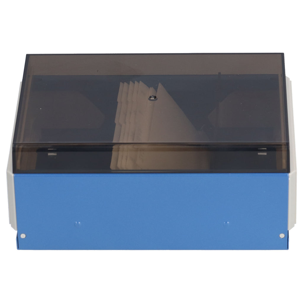 Index Card Holder Rolodex Business Card File Large Plastic Index Card Storage Box Office - Image 6