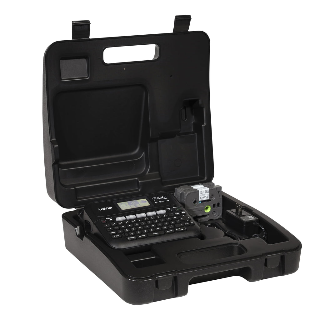 Business Expert Cected Label Maker with Bluetooth Cectivity, includes Carry case and 4m Black Print on Clear Sample L... - Image 3